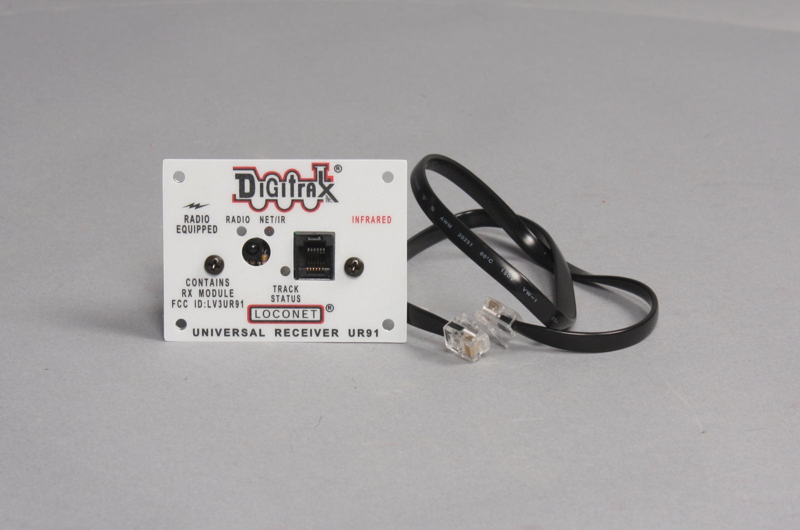 Digitrax UR91 Wireless Radio/IR Receiver Panel