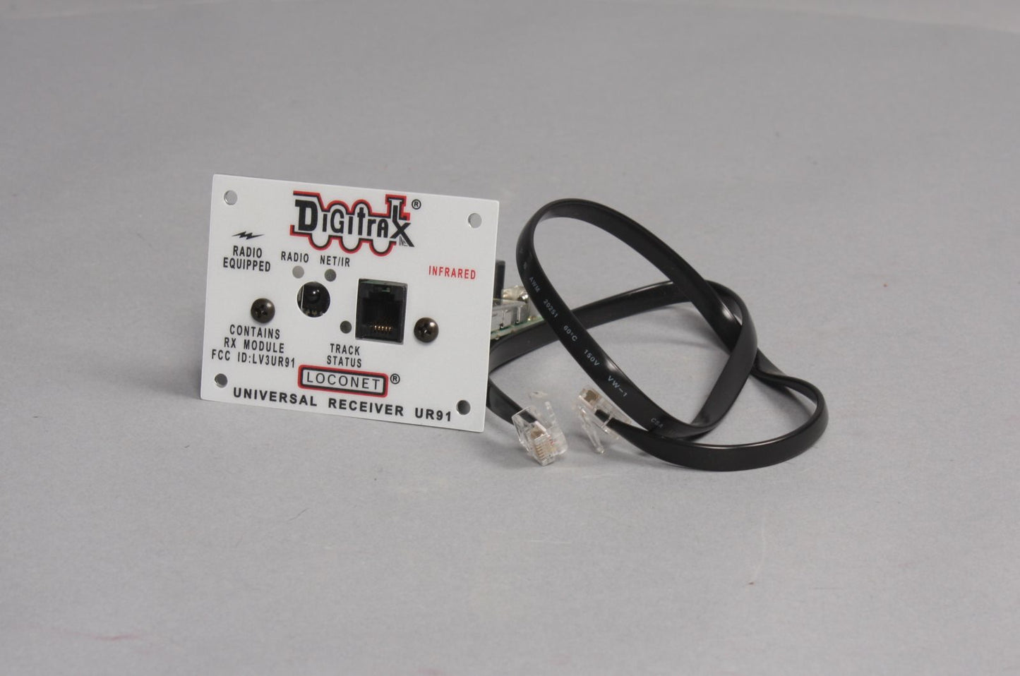Digitrax UR91 Wireless Radio/IR Receiver Panel