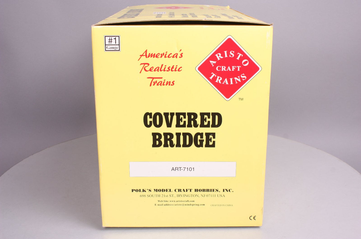 Aristo-Craft 7101 G Scale Covered Bridge LN/Box