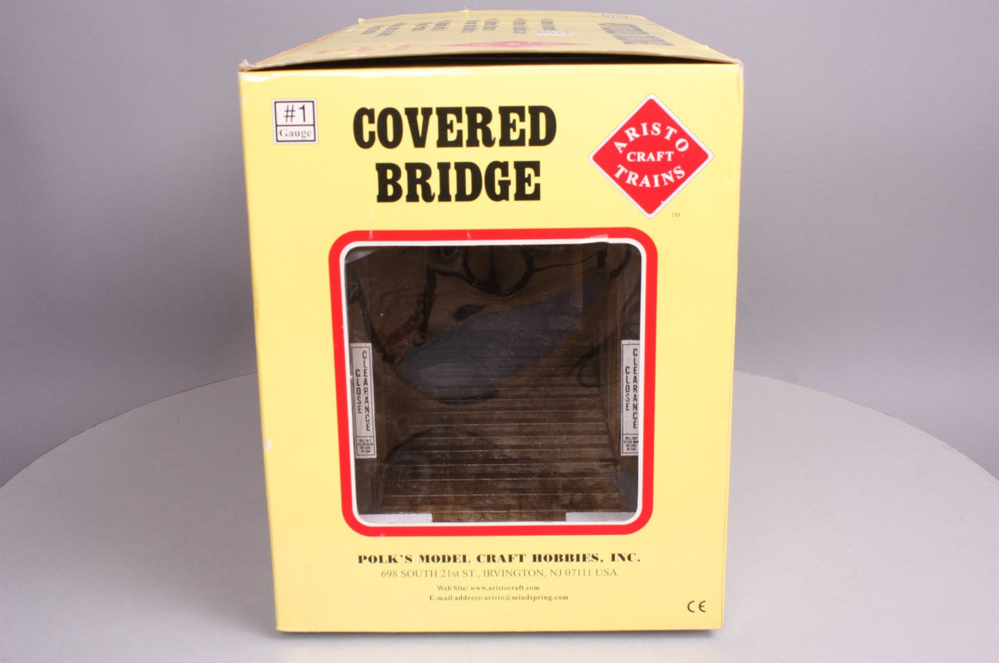 Aristo-Craft 7101 G Scale Covered Bridge LN/Box