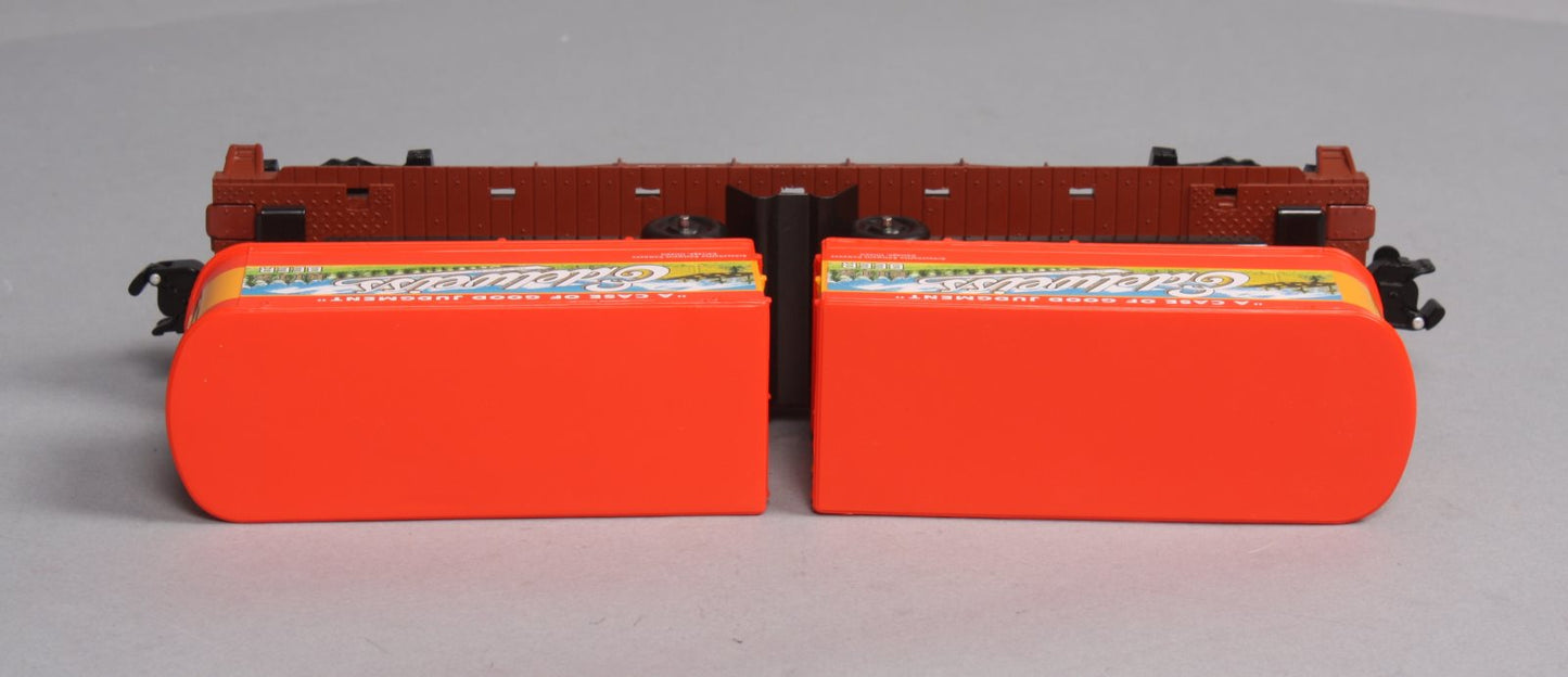 Lionel 6-58223 O Gauge LOTS 2015 Convention Flatcar w/Trailers LN/Box