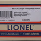 Lionel 6-58274 O Gauge METCA Lehigh Valley Map Boxcar #58274 LN/Box
