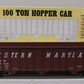 Aristo-Craft 41495 100 Ton Coal Hopper #85012 (Metal Wheels) LN/Box