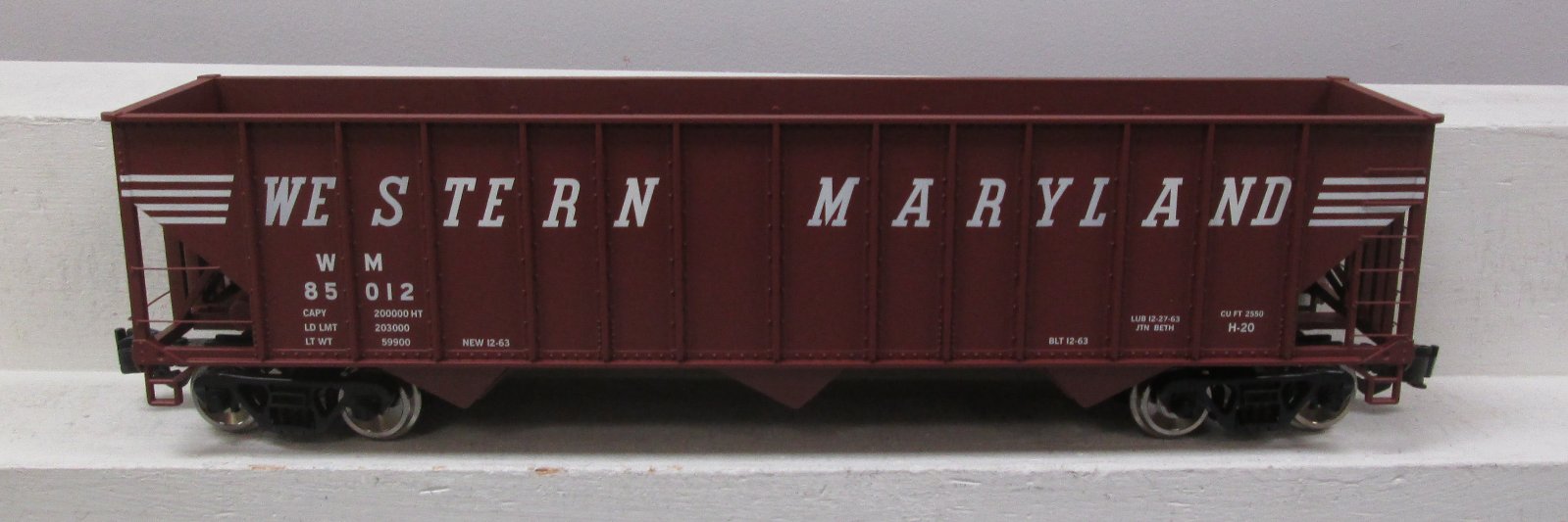 Aristo-Craft 41495 100 Ton Coal Hopper #85012 (Metal Wheels) LN/Box