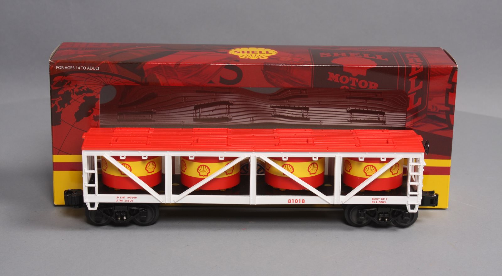 Lionel 6-81018 O Gauge Shell Vat Car LN/Box