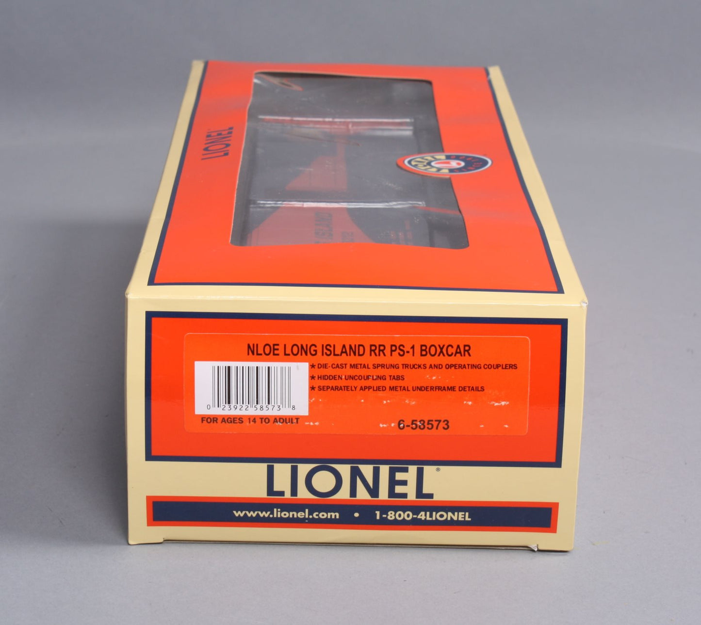 Lionel 6-58573 O Gauge NLOE Long Island RR PS-1 Boxcar #9312 NIB