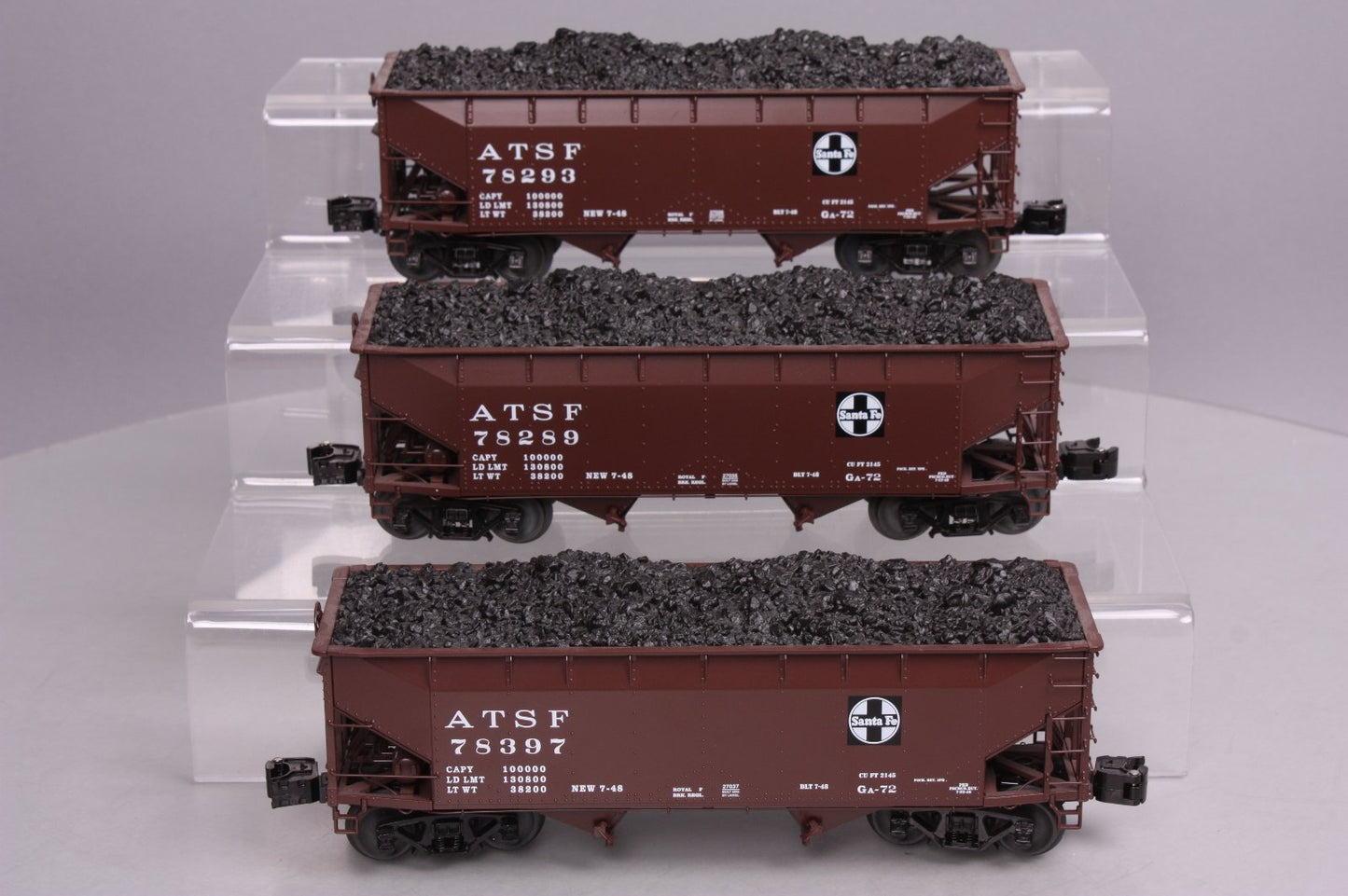 Lionel 6-27029 O AT&SF 3-Car Hopper Set MT/Box