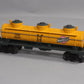 Lionel 6-82080 O Chicago and North Western 3-Dome Tank Car LN/Box