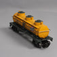 Lionel 6-82080 O Chicago and North Western 3-Dome Tank Car LN/Box