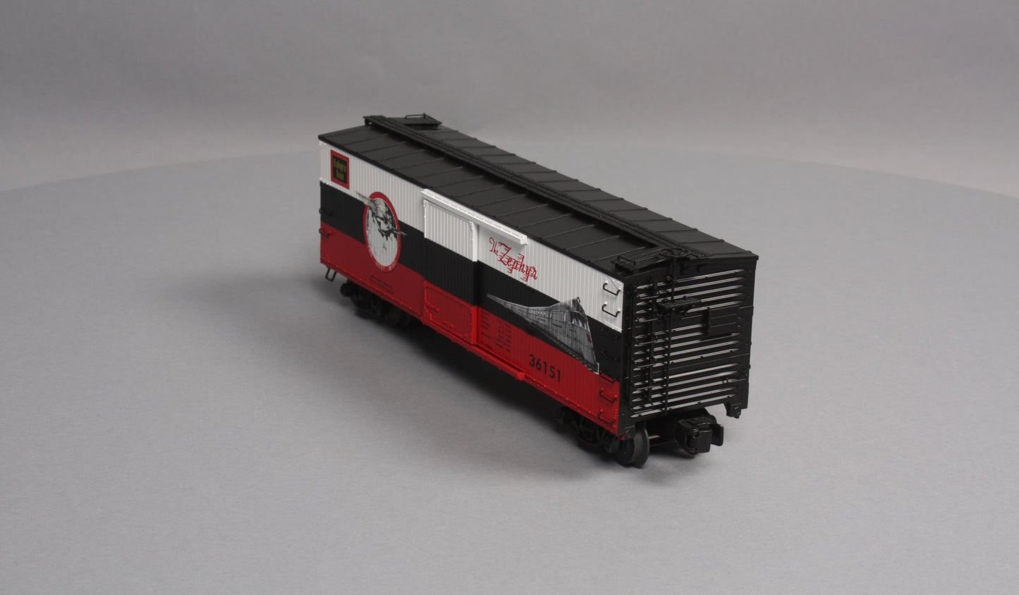 Lionel 6-58228 O Gauge Burlington Zephyr LOTS 2015 Double-Sheathed Boxcar #36151 LN/Box