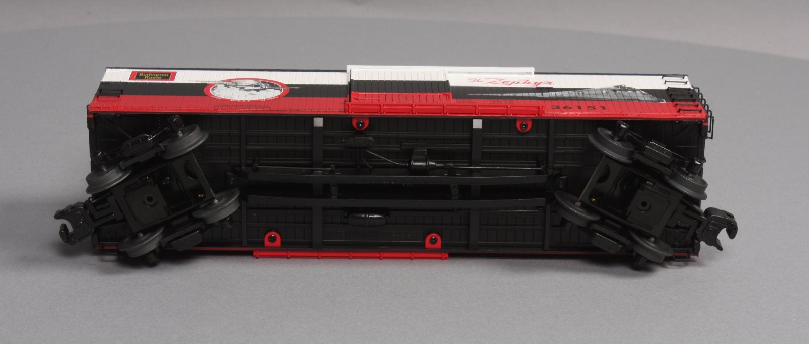 Lionel 6-58228 O Gauge Burlington Zephyr LOTS 2015 Double-Sheathed Boxcar #36151 LN/Box