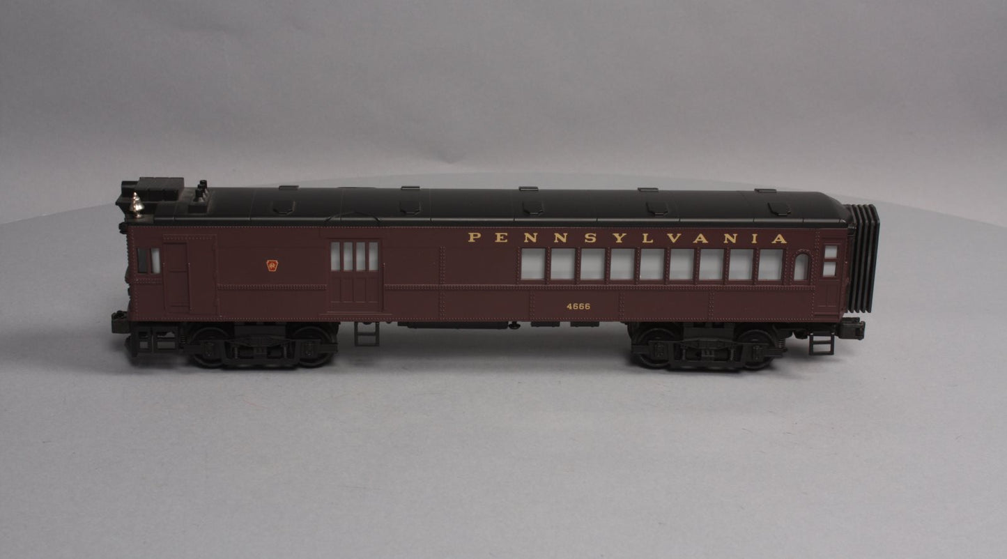 MTH 30-2158-1 O Gauge Pennsylvania Doodlebug Diesel Locomotive w/PS1 #4666 LN/Box