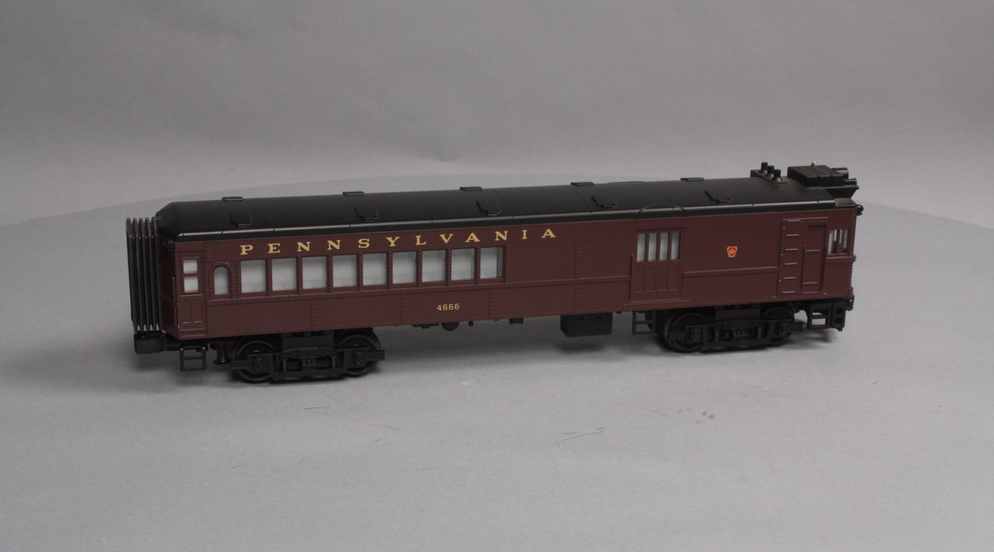 MTH 30-2158-1 O Gauge Pennsylvania Doodlebug Diesel Locomotive w/PS1 #4666 LN/Box
