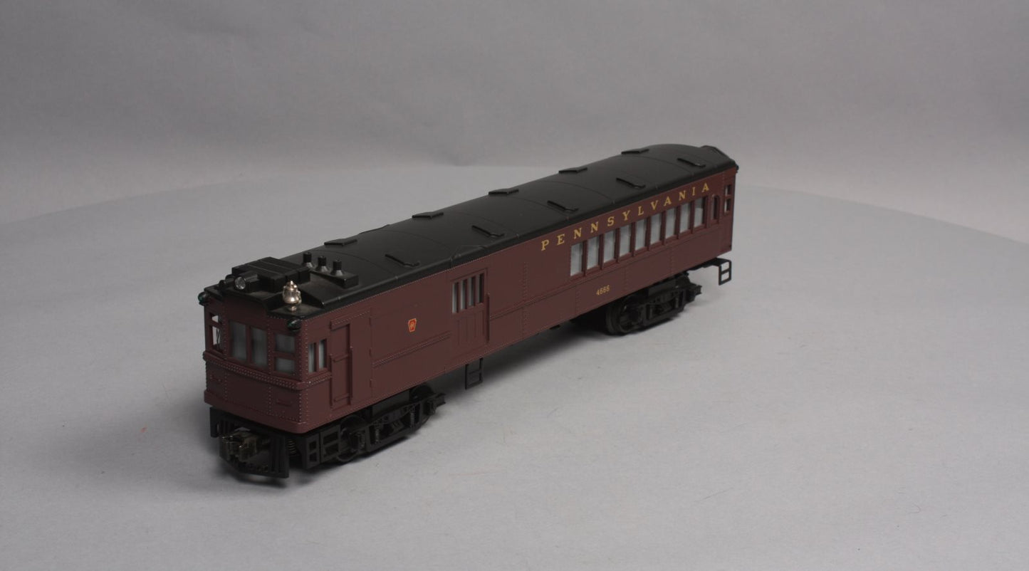 MTH 30-2158-1 O Gauge Pennsylvania Doodlebug Diesel Locomotive w/PS1 #4666 LN/Box