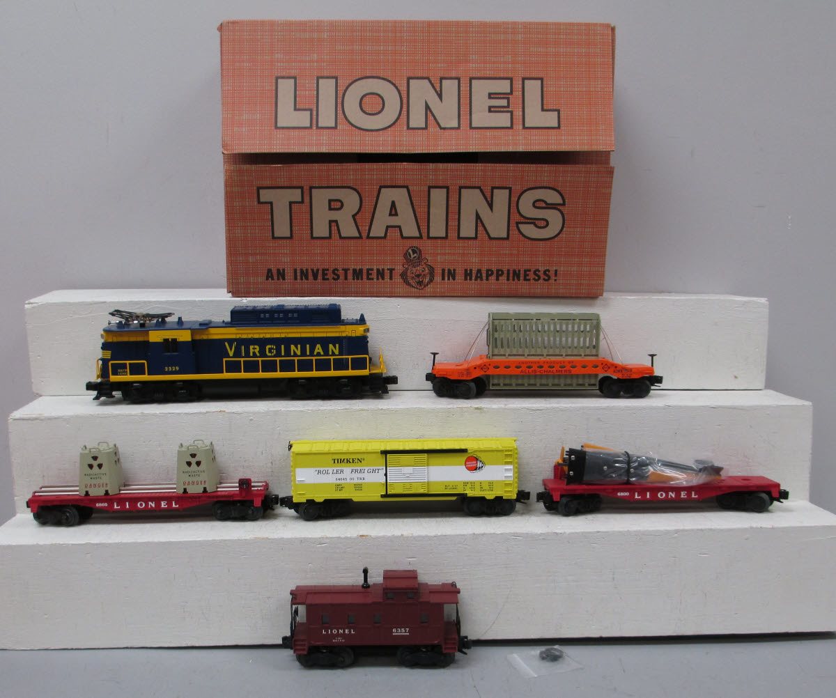 Lionel 6-38339 PWC Virginian Rectifier O Gauge Electric Train Set #2505W LN/Box