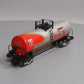 Lionel 6-83863 O Gauge LOTS Santa Fe Unibody Tank Car #37161 LN/Box