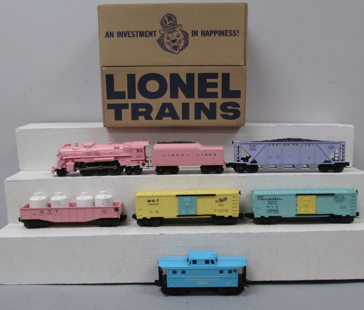 Lionel 6-38340 Girls O Gauge Steam Train Set #1587S LN/Box