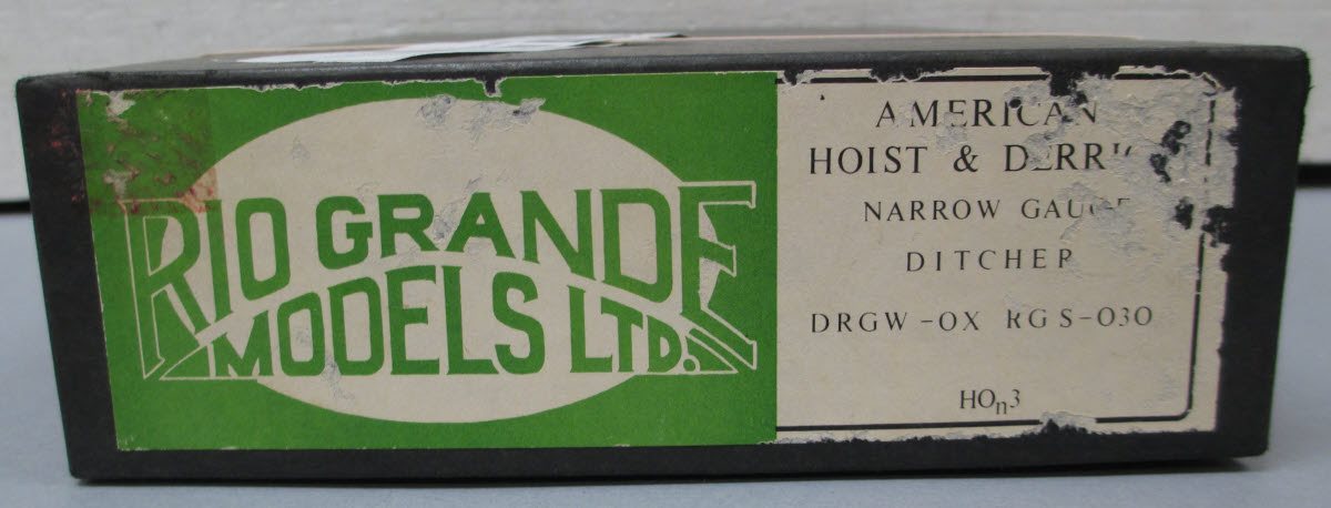 Rio Grande Models RGS-030 HOn3 Brass D&RGW Ditcher Kit