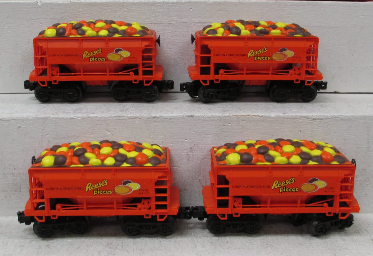 K-Line 67351 Reese's Pieces 4-Pac Hauling Cars LN/Box