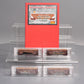 Micro-Trains 99305080 N ATSF 100 ton 3 Bay Open Hopper w/Load (Set of 4) LN/Box