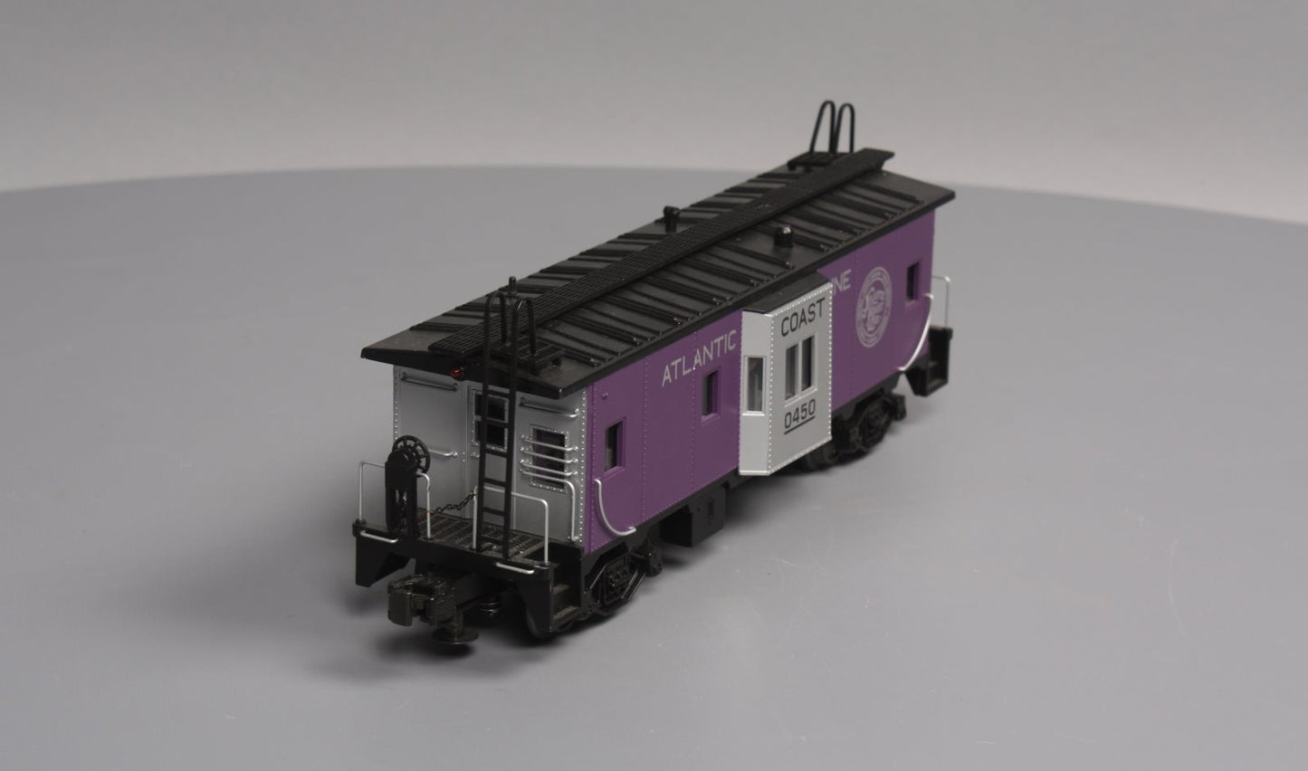 MTH 30-7783 Atlantic Coast Line Bay Window Illuminated Caboose #0450 LN/Box