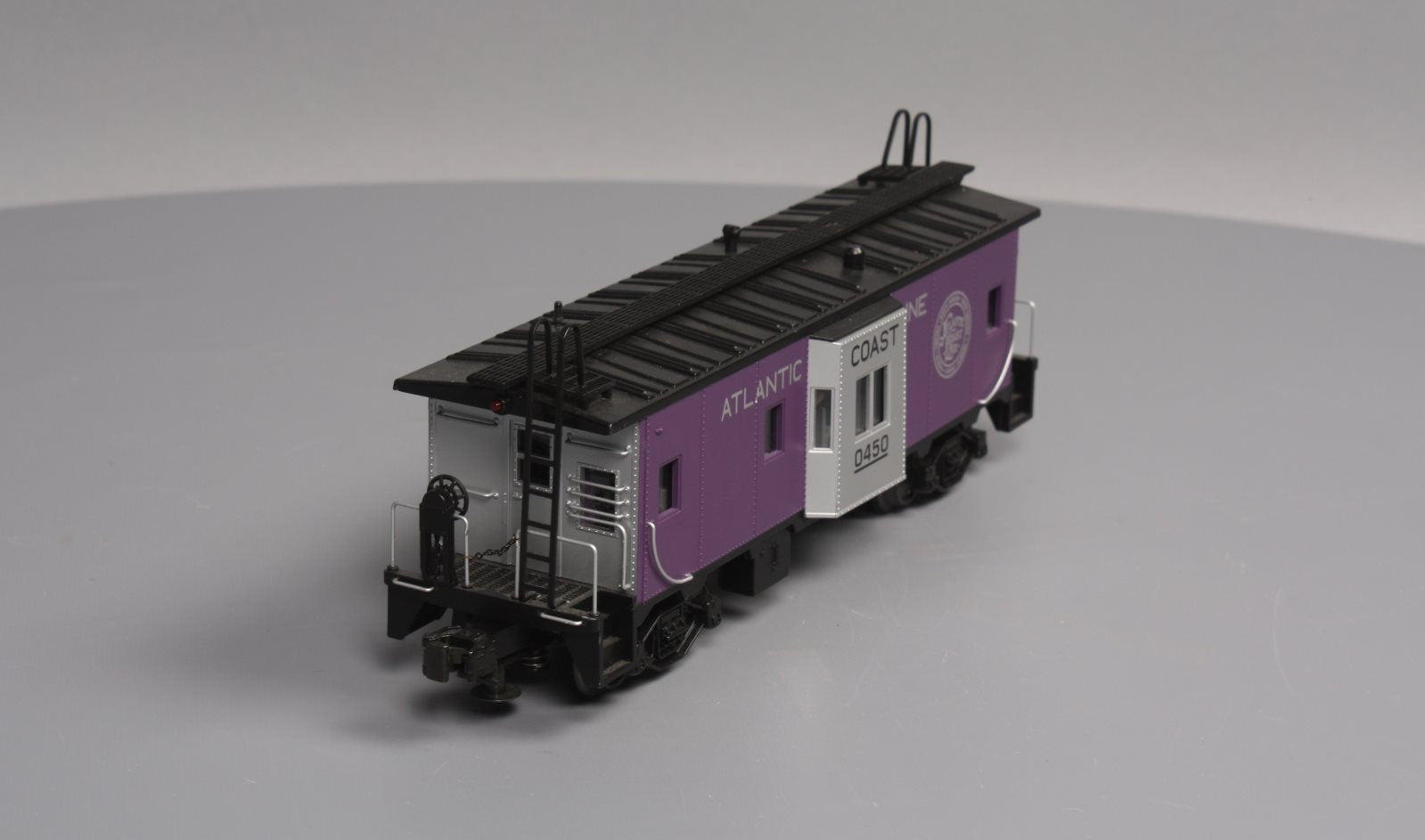 MTH 30-7783 Atlantic Coast Line Bay Window Illuminated Caboose #0450 LN/Box