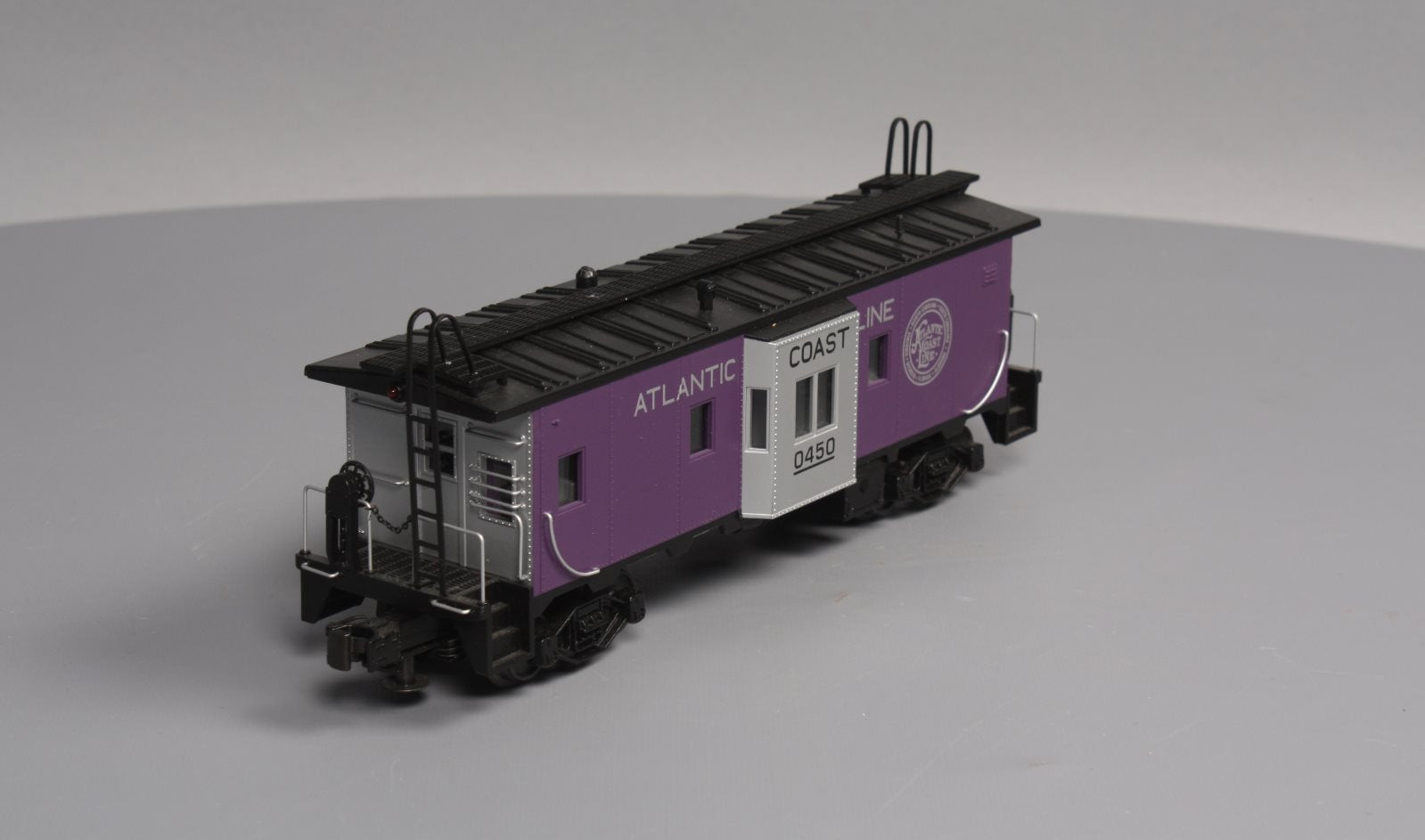 MTH 30-7783 Atlantic Coast Line Bay Window Illuminated Caboose #0450 LN/Box