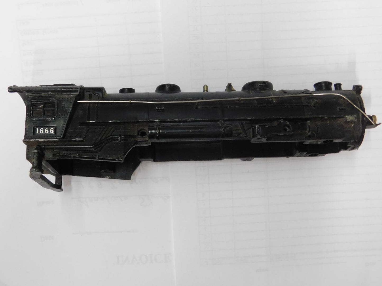 Lionel 1666-3 Engine Body Shell Early Version