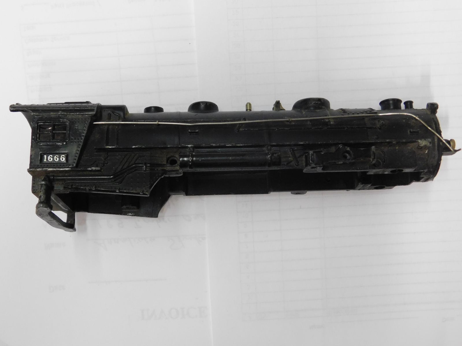 Lionel 1666-3 Engine Body Shell Early Version
