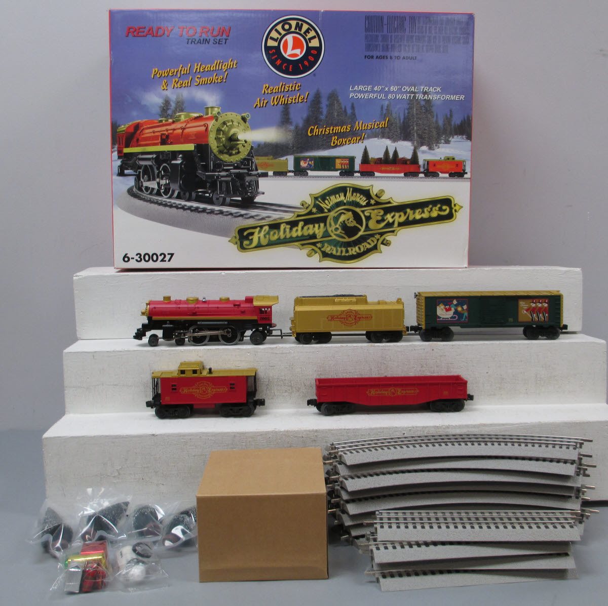 Lionel 6-30027 Neiman Marcus Holiday Express O Gauge Steam Train Set LN/Box