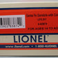 Lionel 6-83874 O Gauge Santa Fe Gondola w/ Coil Cover #38172 EX/Box