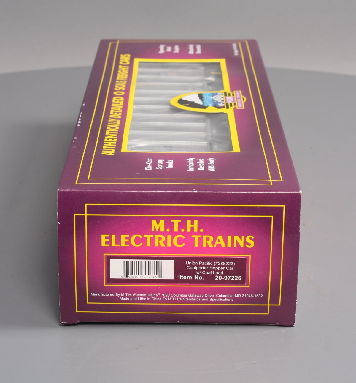 MTH 20-97226 Union Pacific Coalporter Hopper Car V2 #288222 LN/Box