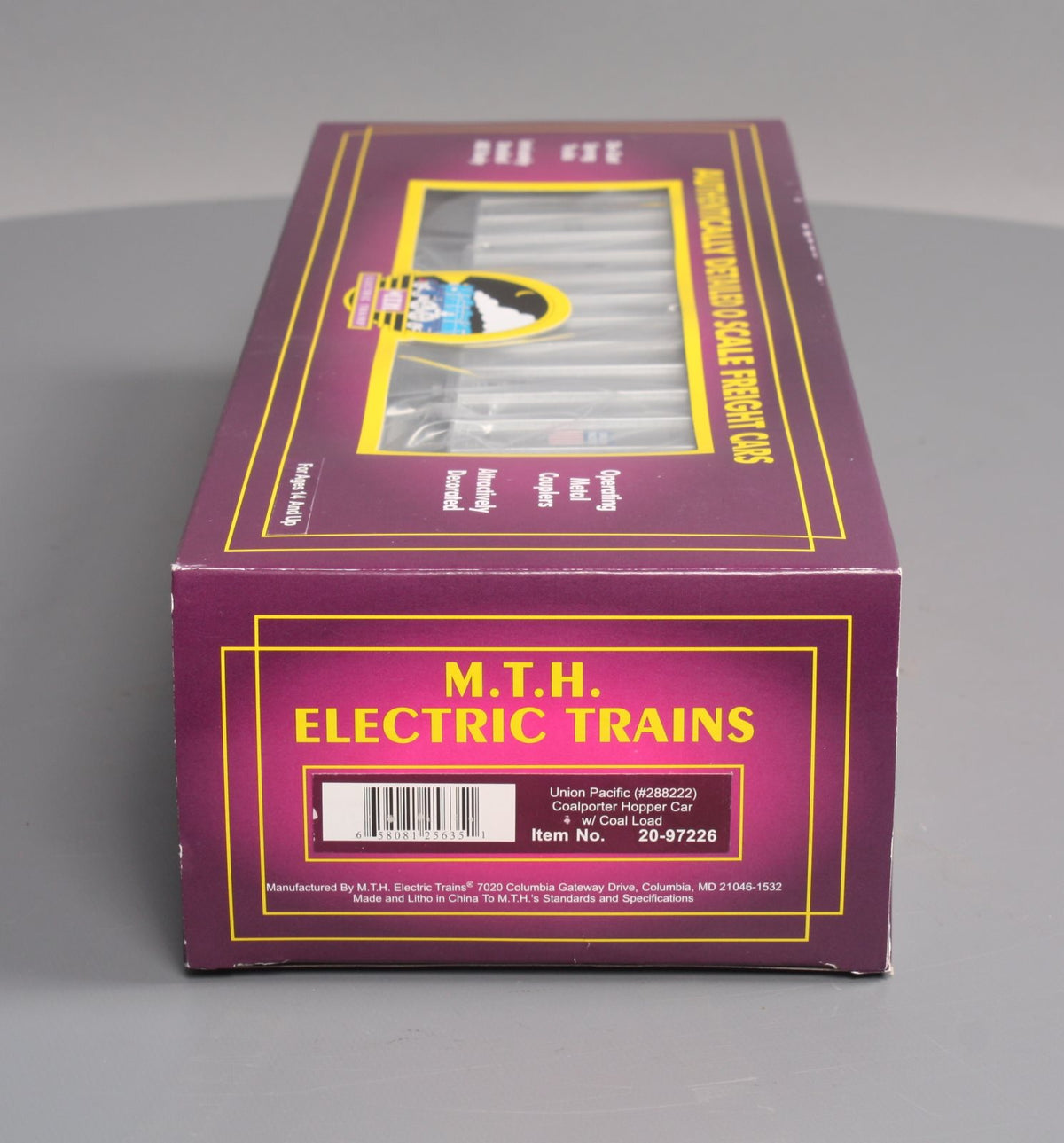 MTH 20-97226 Union Pacific Coalporter Hopper Car V2 #288222 LN/Box