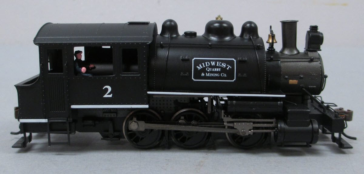 Bachmann 81814 HO Scale Midwest Quarry 0-6-0 Saddletank Switcher #2 w/DCC LN/Box