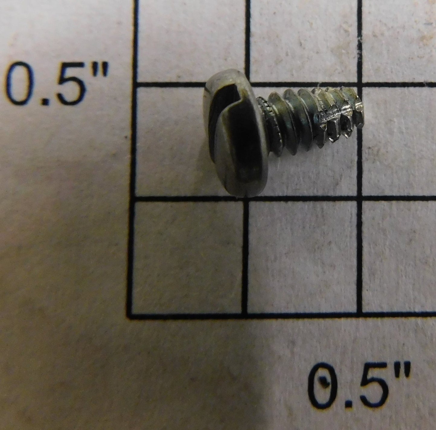 Lionel 6308000259 #6-32 x 1/4" Steel Slotted Pan Head Self Tapping Screw