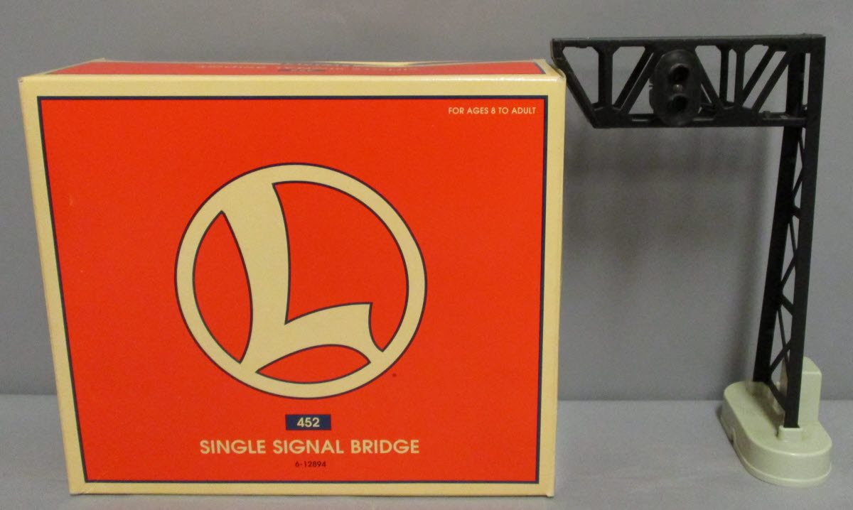 Lionel 6-12894 Operating Single Signal Bridge LN/Box