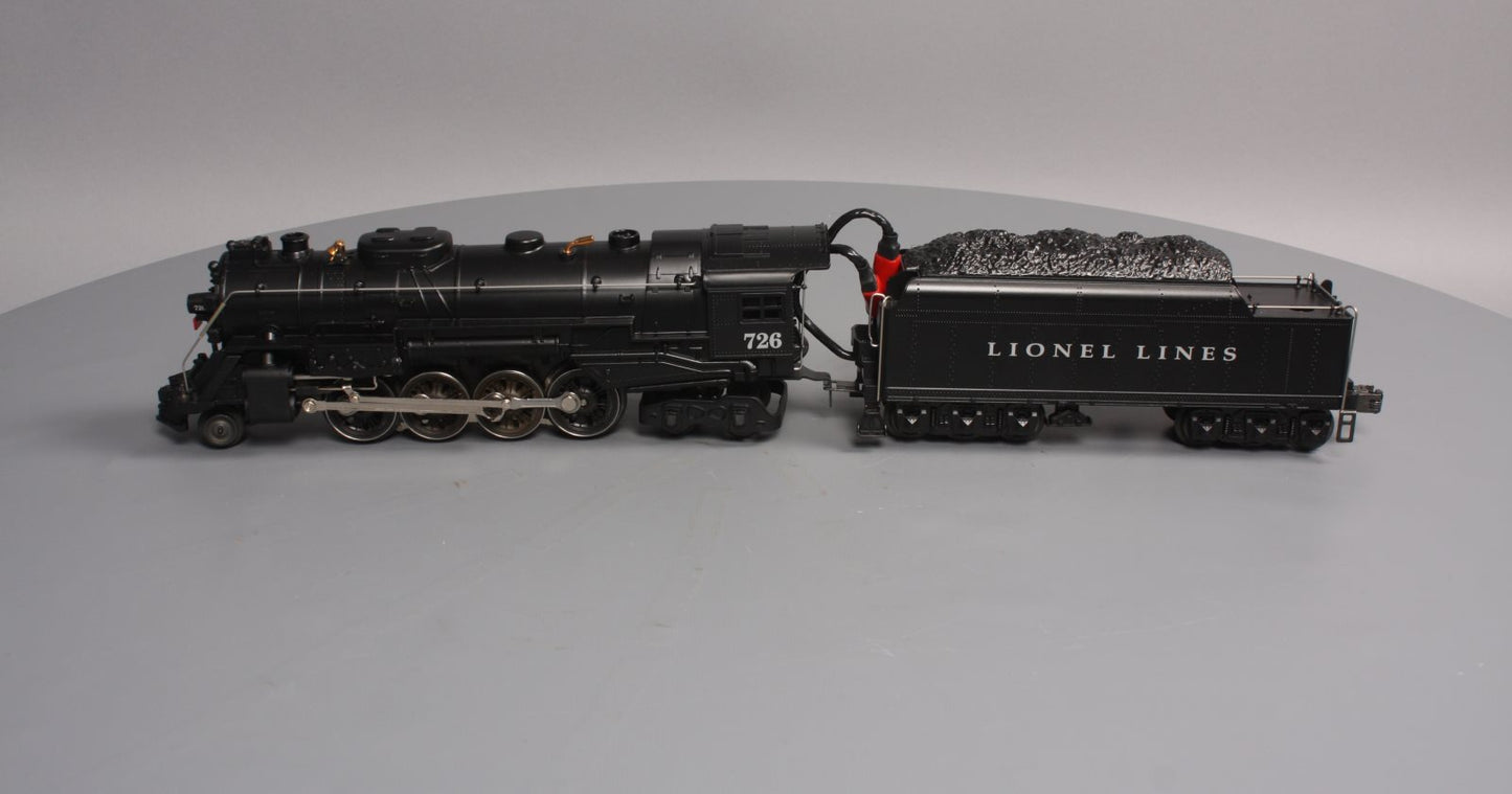 Lionel 6-18053 O Gauge Century Club Berkshire 2-8-4 Steam Loco & Tender #726 NIB