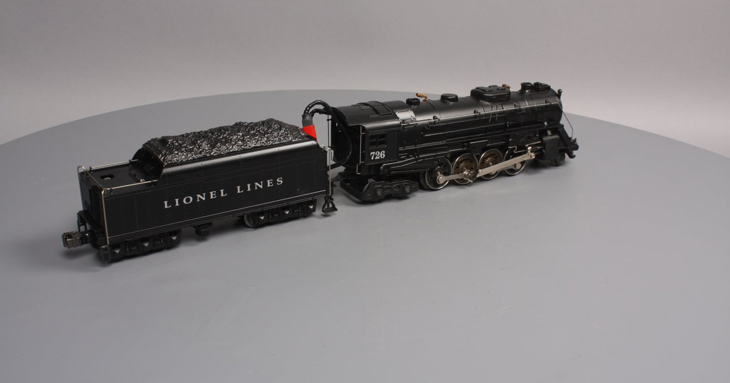 Lionel 6-18053 O Gauge Century Club Berkshire 2-8-4 Steam Loco & Tender #726 MT/Box