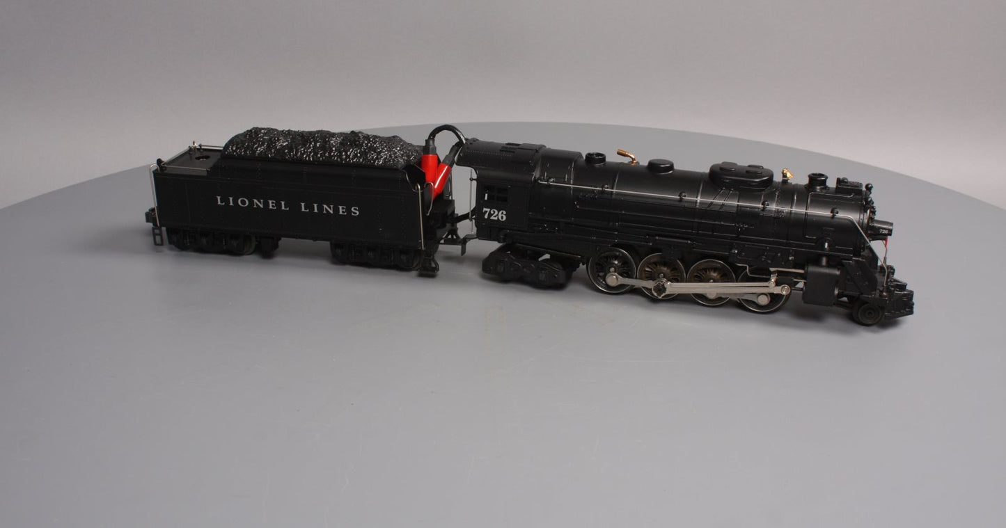 Lionel 6-18053 O Gauge Century Club Berkshire 2-8-4 Steam Loco & Tender #726 LN/Box