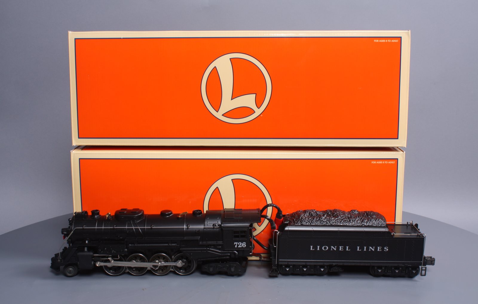 Lionel 6-18053 O Gauge Century Club Berkshire 2-8-4 Steam Loco & Tender #726 LN/Box