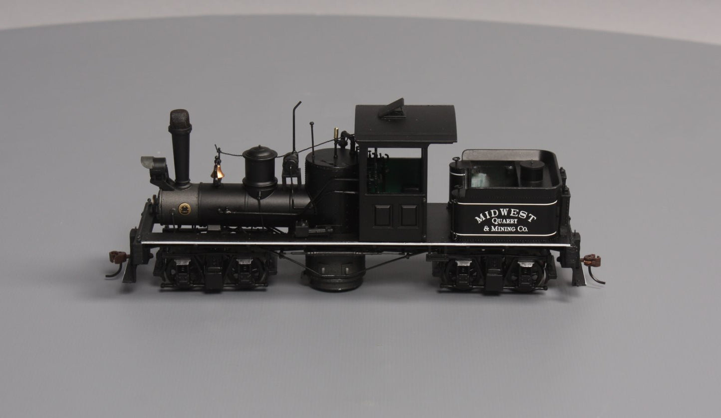 Bachmann 25661 On30 Midwest Quarry & Mining Co. Two-Truck Shay Steam Locomotive LN/Box