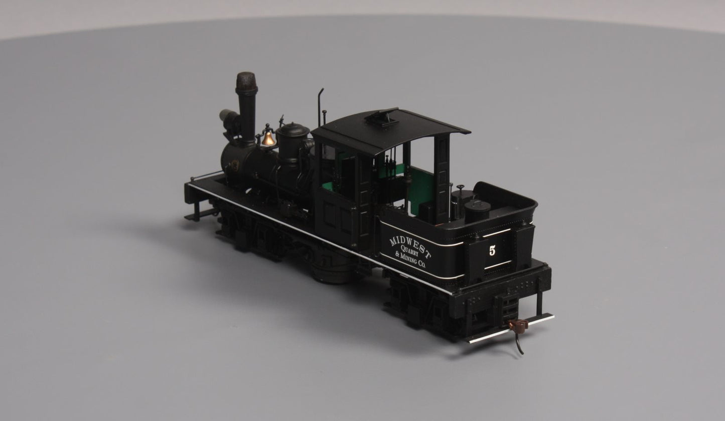 Bachmann 25661 On30 Midwest Quarry & Mining Co. Two-Truck Shay Steam Locomotive LN/Box