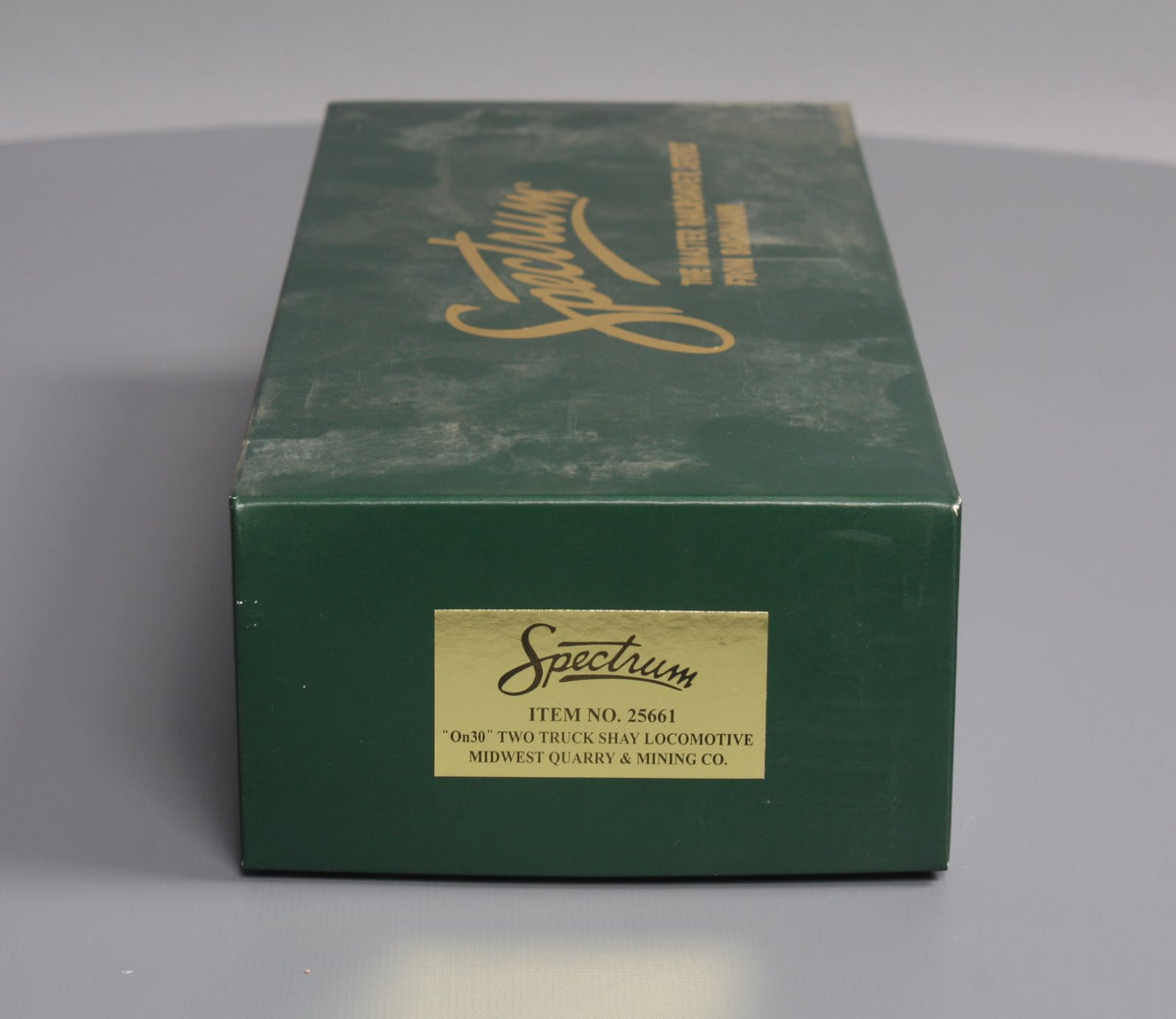 Bachmann 25661 On30 Midwest Quarry & Mining Co. Two-Truck Shay Steam Locomotive NIB