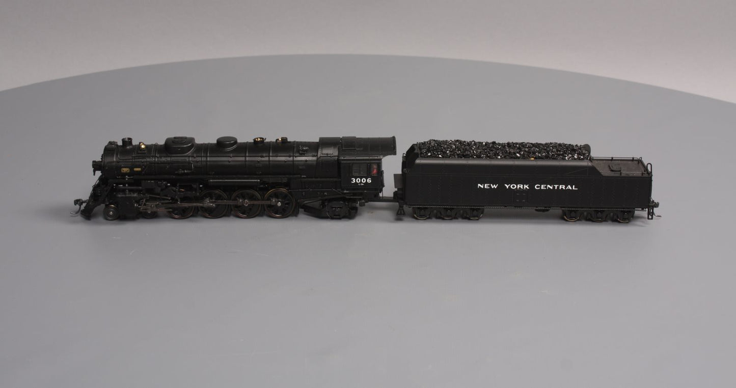 MTH 80-3123-1 HO New York Central L-3A 4-8-2 Mohawk Steam Locomotive #3006 w/PS3