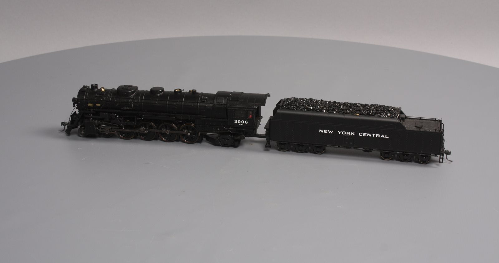 MTH 80-3123-1 HO New York Central L-3A 4-8-2 Mohawk Steam Locomotive #3006 w/PS3