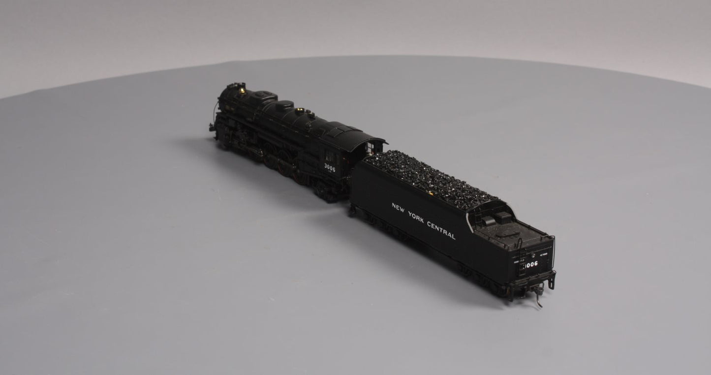 MTH 80-3123-1 HO New York Central L-3A 4-8-2 Mohawk Steam Locomotive #3006 w/PS3
