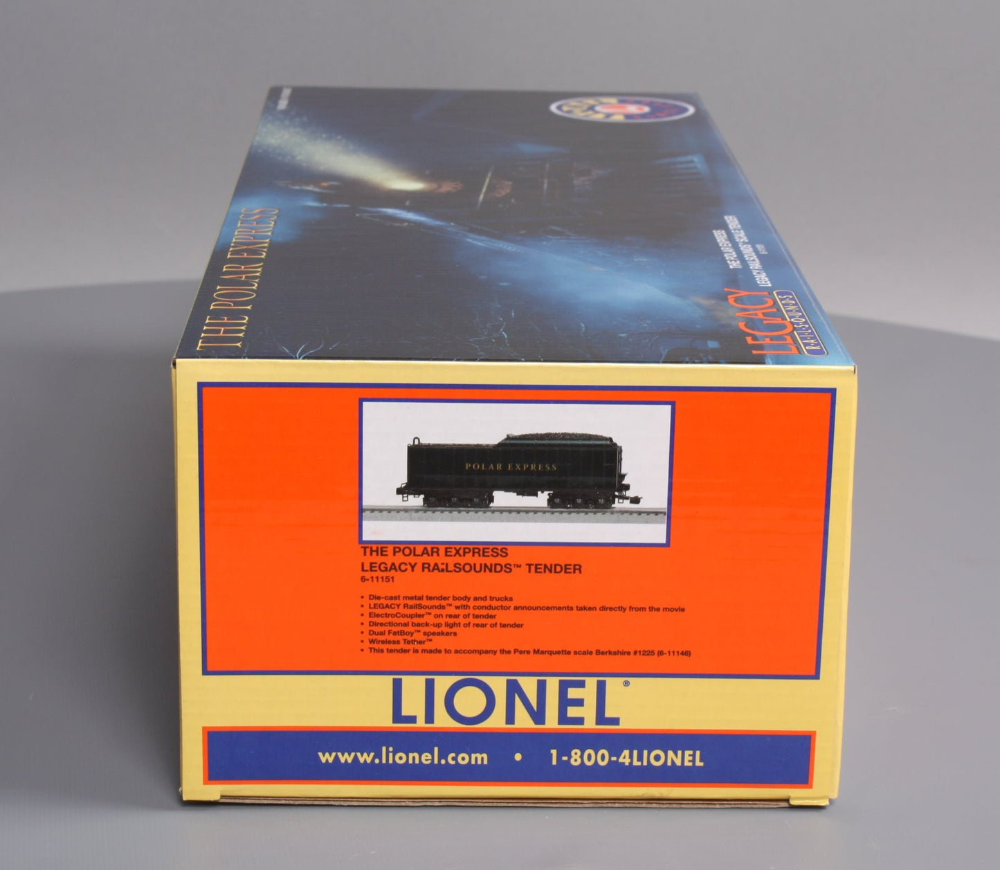 Lionel 6-11151 O Legacy Polar Express Tender w/RS