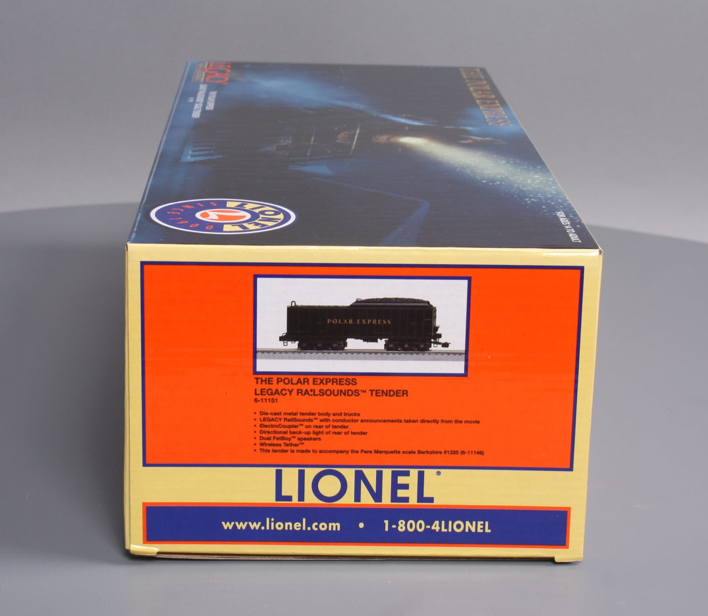 Lionel 6-11151 O Legacy Polar Express Tender w/RS