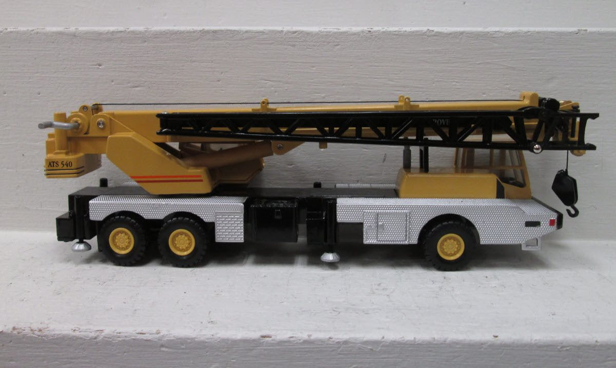 Norscot 30098 1:50 Die Cast Yellow & Silver Grove Crane ATS540