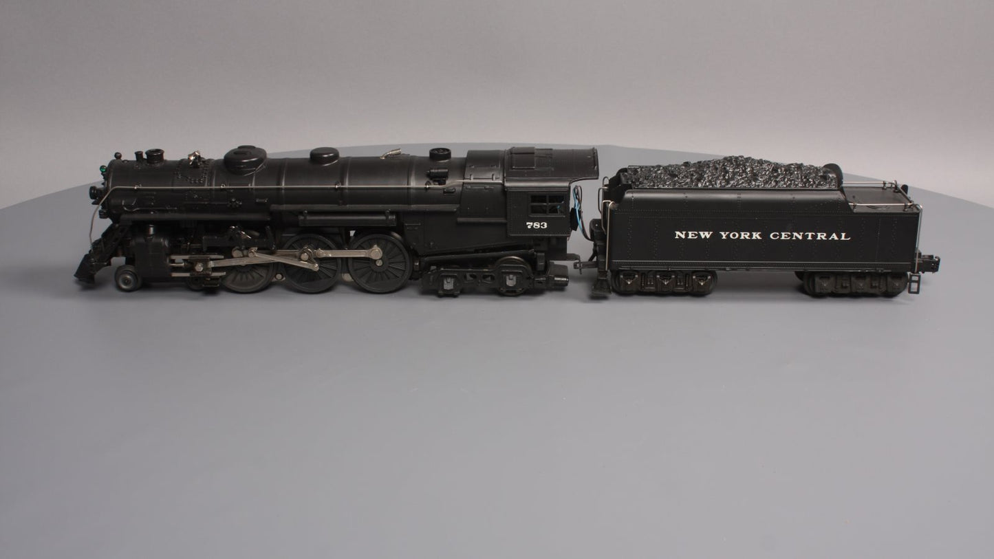 Lionel 6-8406 O New York Central Die-Cast Hudson 4-6-4 Steam Loco & Tender #783 EX/Box